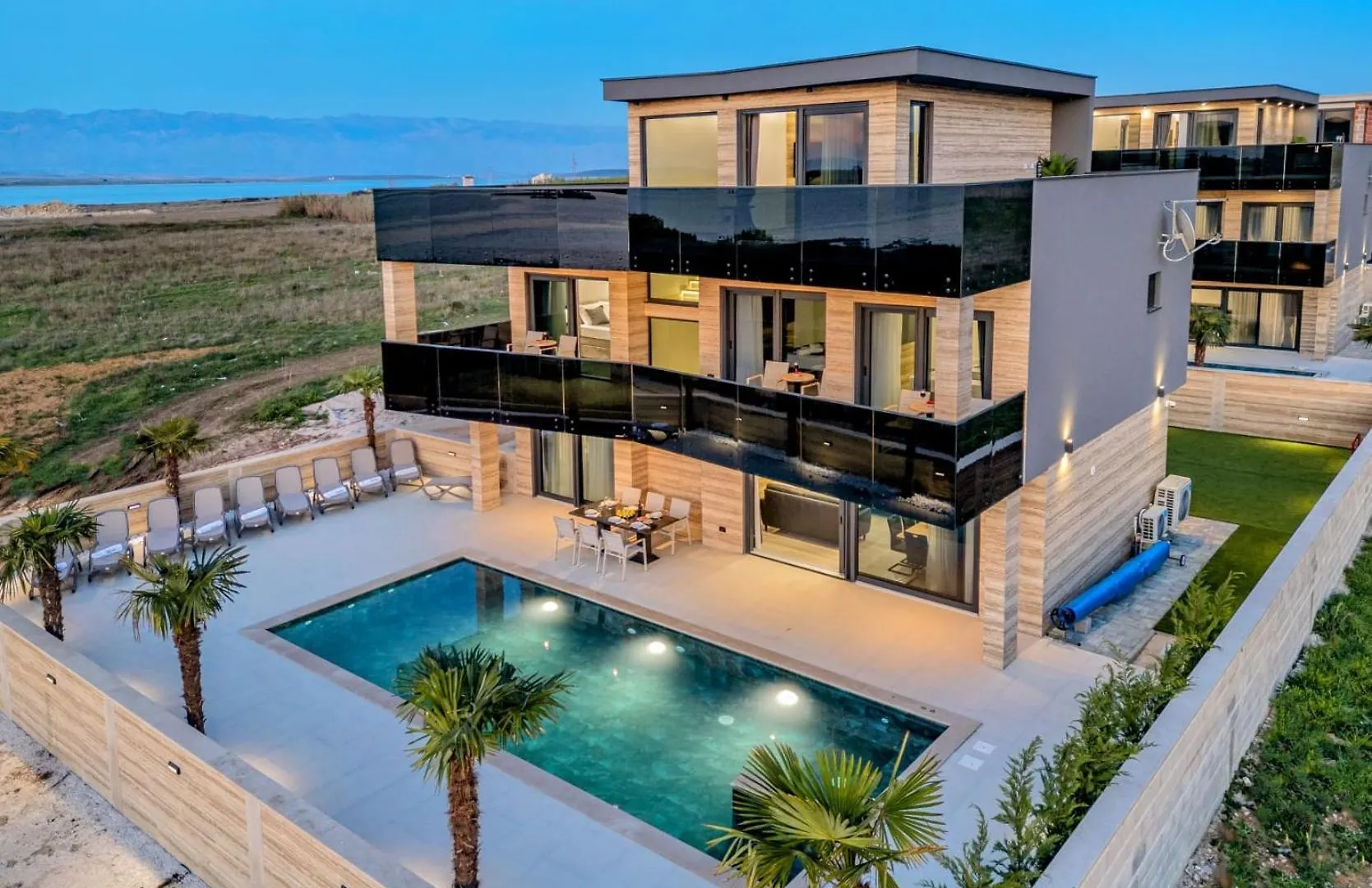 פריבלאקה Crowonder Villa Travera 1 With Heated Swimming Pool - Crowonder Luxury Rent קרואטיה